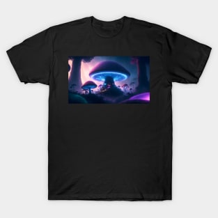 Fantasy mushroom cinematic light T-Shirt